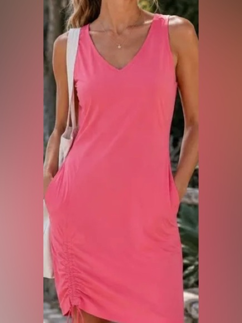 Columbia Women's Anytime Casual™ Ill Dress In Coral Pink.